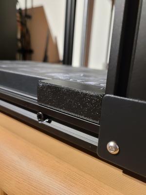 Cable cover on 3D printer