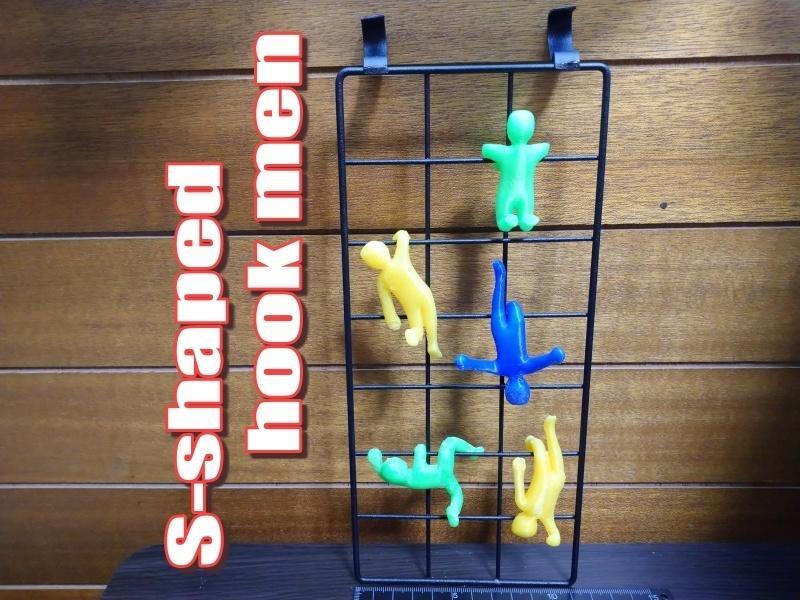 S-shaped hook men