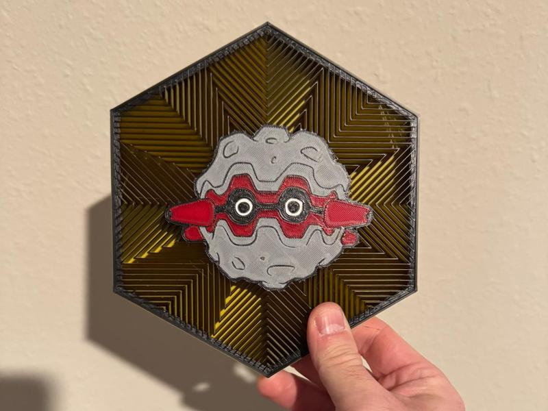 #205 Forretress Hex Wall Art