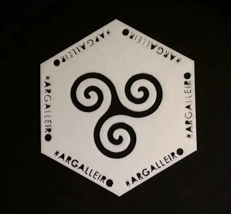 100hex Trisquel & #Argalleiro (Reto CloneWars:OSHWDem17)