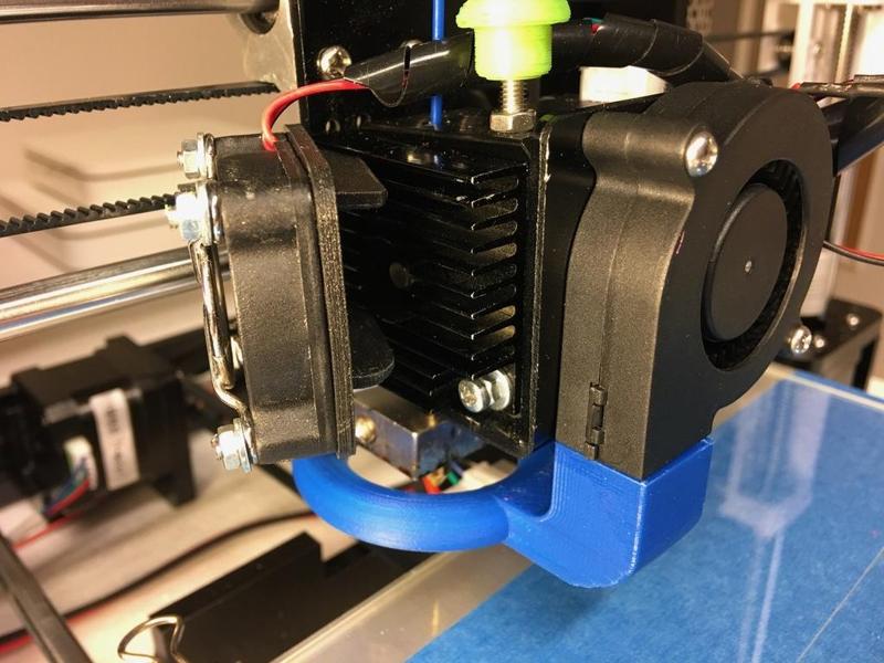 Anet A8 Extruder Fan Hinge (Flexible Filament)