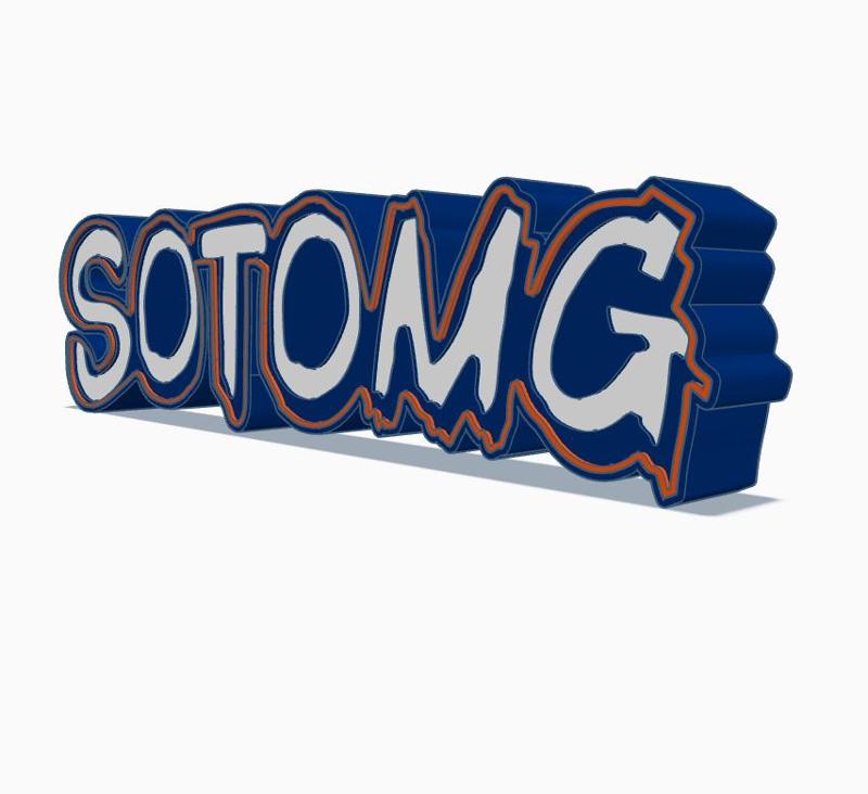 SOTOMG (NY METS) Lightbox by MANIACMANCAVE3D
