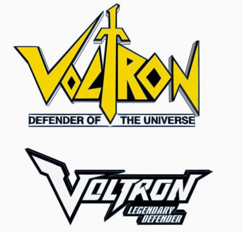 2x VOLTRON Logo Display by MANIACMANCAVE3D