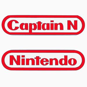 CAPTAIN N (NINTENDO) Logo Display by MANIACMANCAVE3D