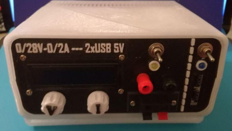 Box for Hiland Power Supply (0-28V 0.01-2A) Adjustable DC Regulated 