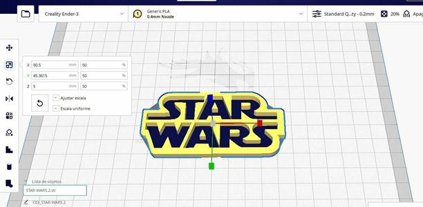 STAR WARS COOKIE CUTTER