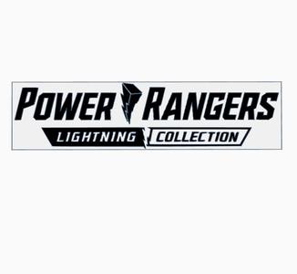 POWER RANGERS LIGHTNING COLLECTION Logo Display by MANIACMANCAVE3D