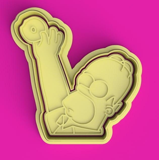 Homer simpson cookie cutter