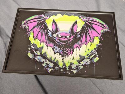 Colorful bat
