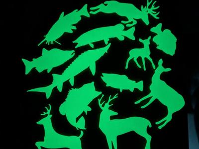 Glow in the Dark Deer and Freshwater Fish
