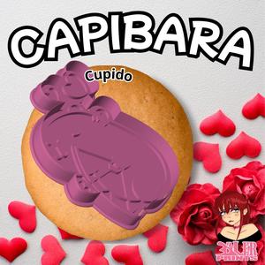 Capibara Valentine's Day Cupid