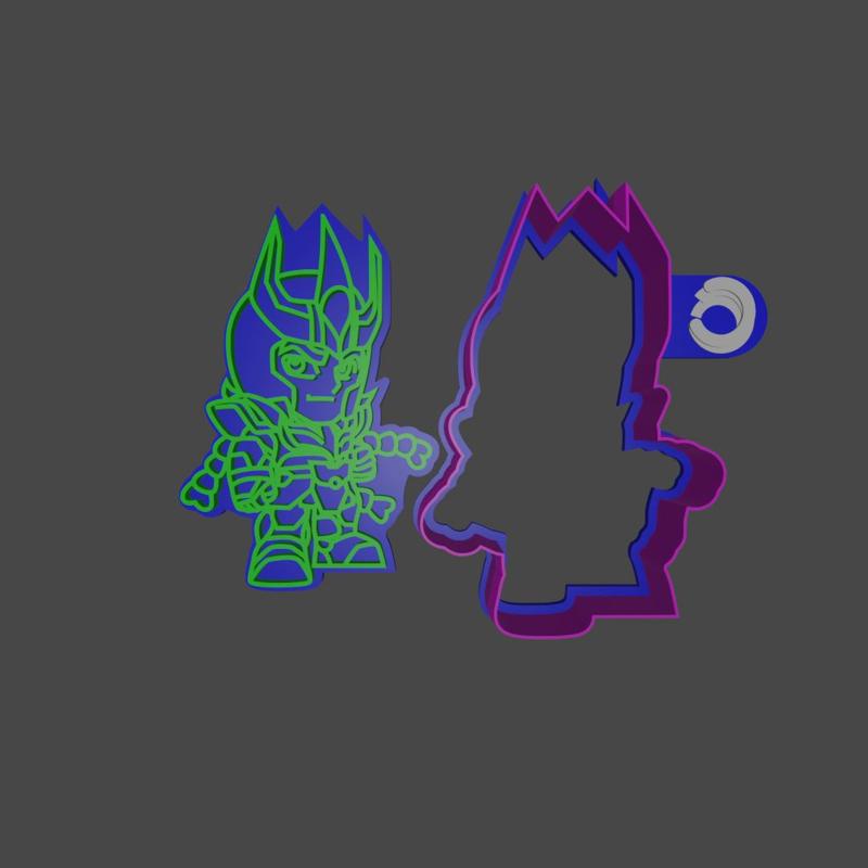 COOKIE CUTTER - IKKI PHOENIX KNIGHS OF THE ZODIAC