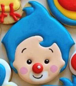 Plim Plim Clown Face Cookie Cutter