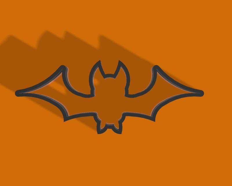 Cookie cutter Bat Figure 1 || Cookie cutter Bat Figure 1