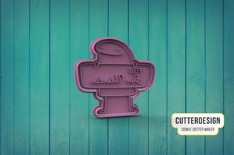 Flork Valentine Cookie Cutter