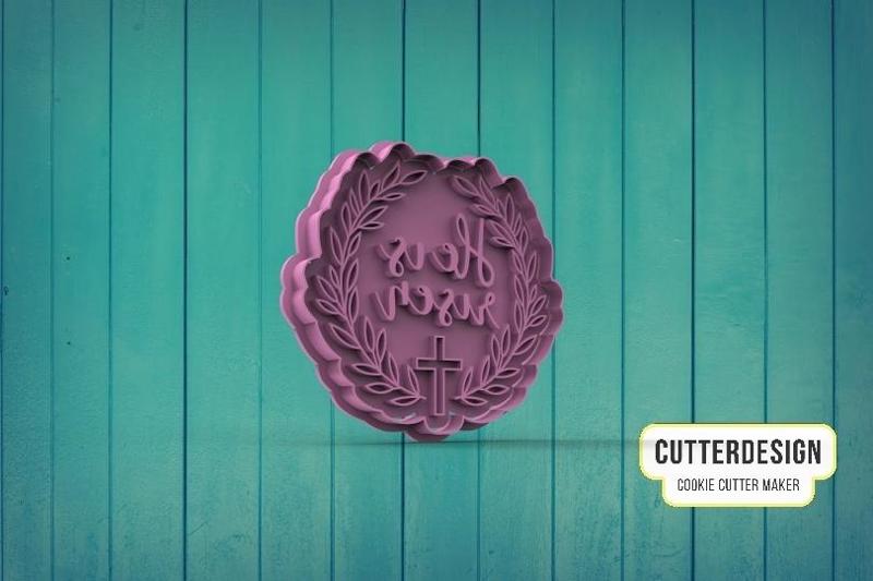 He is Risen Cookie Cutter
