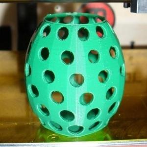Davros' eggoid vase