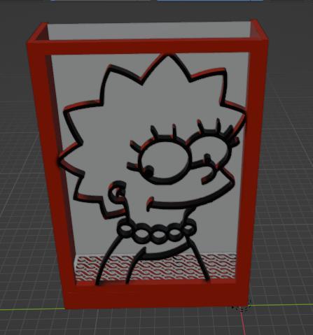 SPONGE HOLDER / SIMPSON SMOOTH CARDS