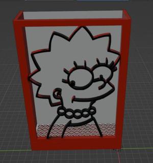 SPONGE HOLDER / SIMPSON SMOOTH CARDS