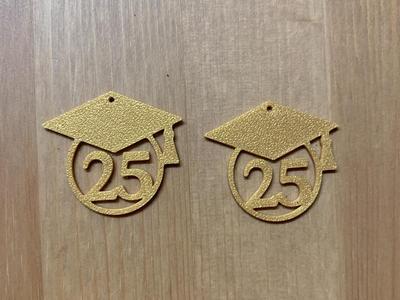 2025 graduation earrings