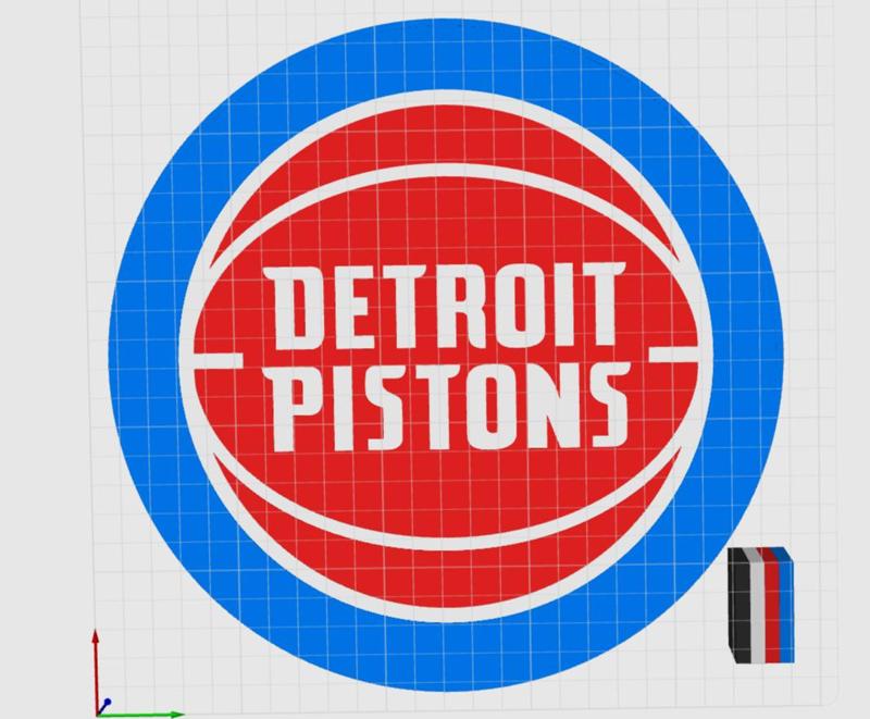 Detroit Pistons Lightbox