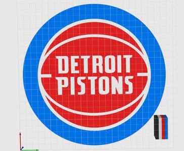 Detroit Pistons Lightbox