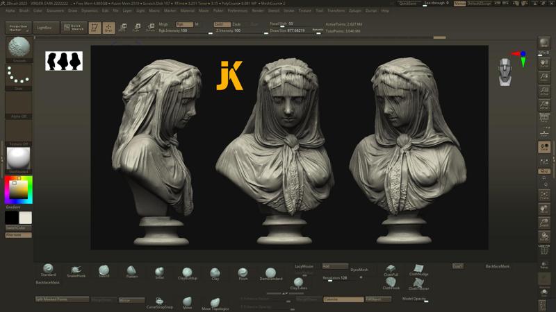 The Veiled Virgin - Virgen Velada