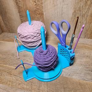 Double Yarn spinner - STL 3mf