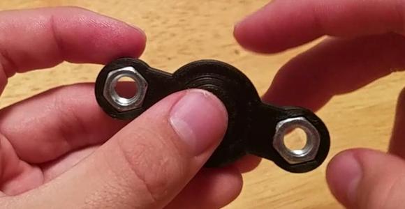 Bearingless Fidget Spinner