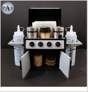 BBQ CONDIMENT HOLDER - NO SUPPORTS, EASY TO PRINT
