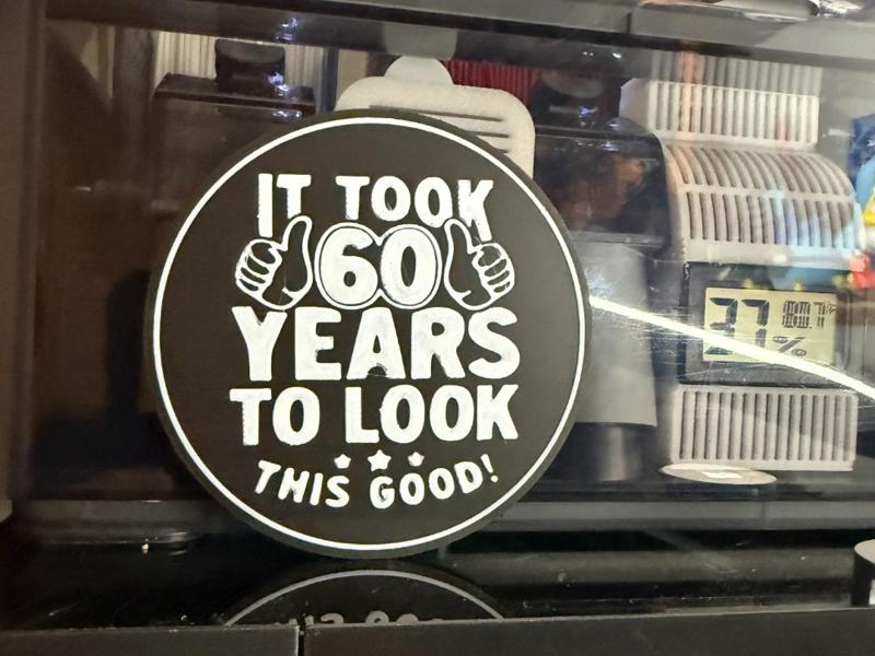 60TH BIRTHDAY COASTER