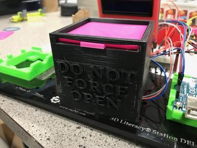 3DX PIR Servo LCD Project