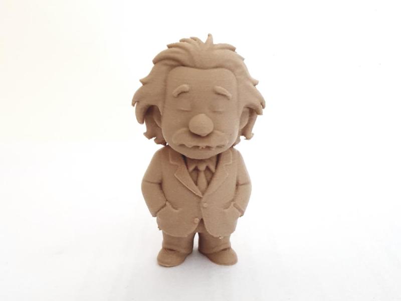Stylized Einstein Figurine