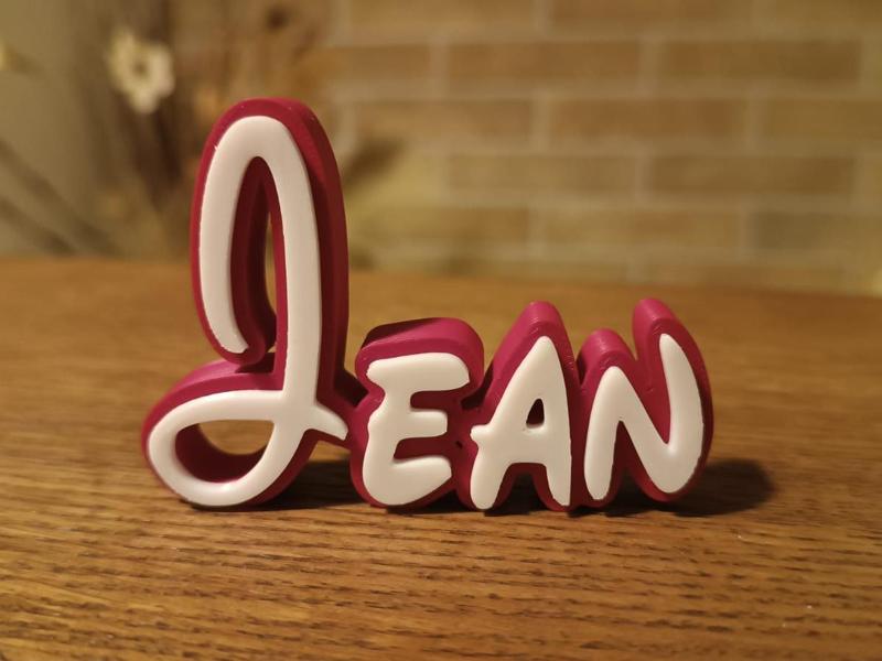 Jean Disney Name Sign Decorated Room child Birth