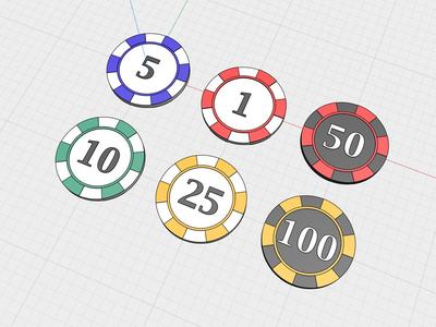 Simple Casino Chips