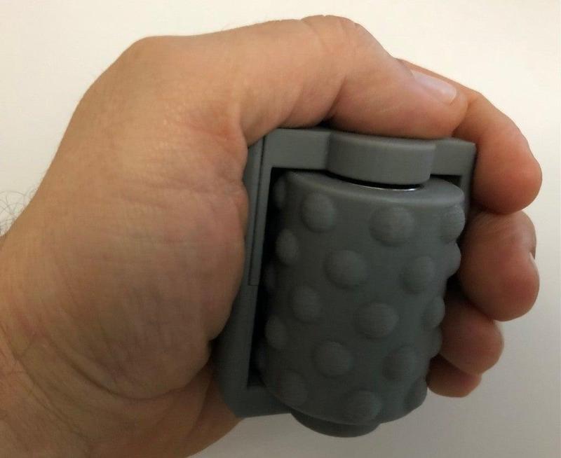 Massage Roller v2 - multiple rollers - smooth grip - Covid-19 usable - 50mm wide - with or without 608 bearings