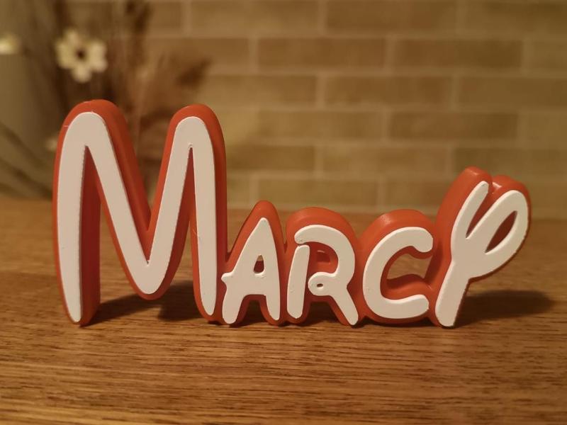 Disney Name Sign Marcy Kid Room Wall Decor Tag 