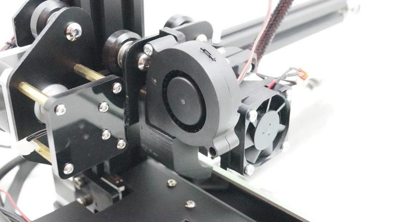 E3D Mount + Fanduct für den Ender 2