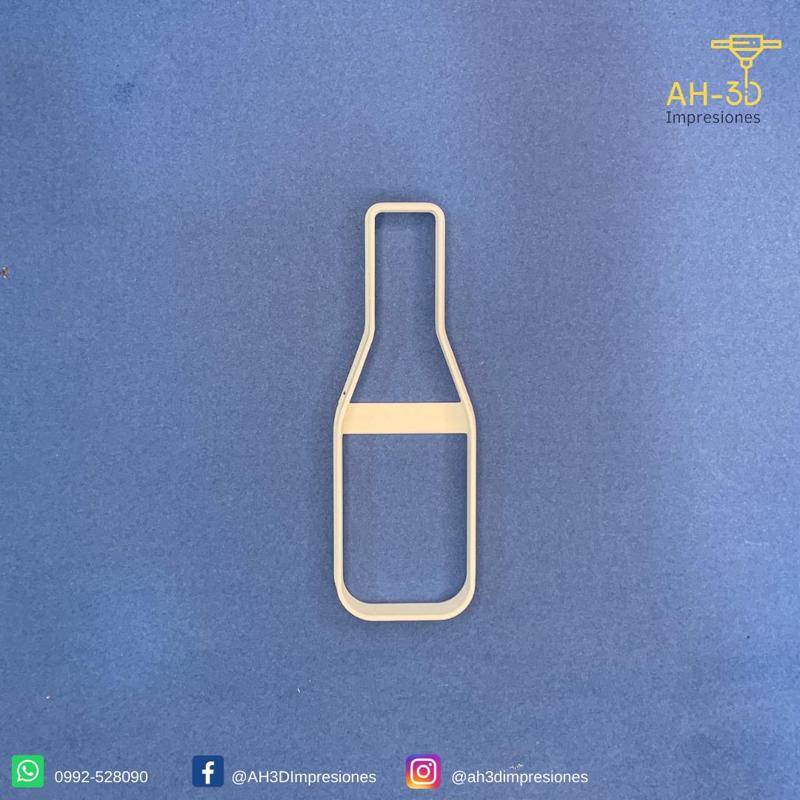 Champagne Bottle Cookie Cutter