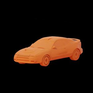 Toyota Celica 3D Print Ready