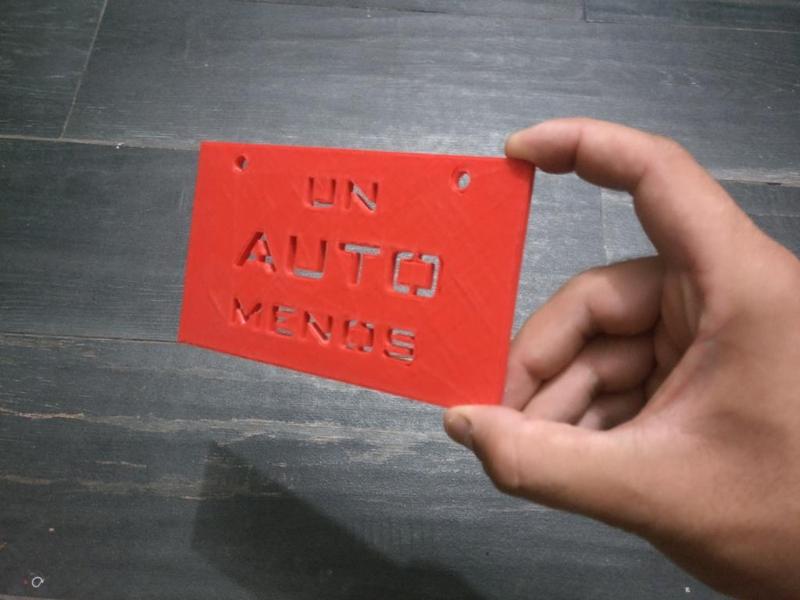 patente bicicleta un auto menos