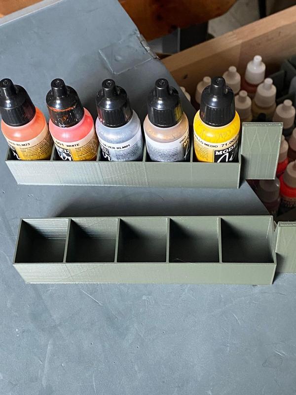 Vallejo paint holder box