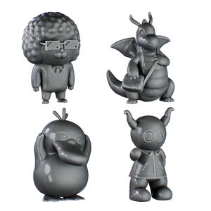 Pokemon - Pack x 4 Cute Chibis Miniatures - Kakao Friends