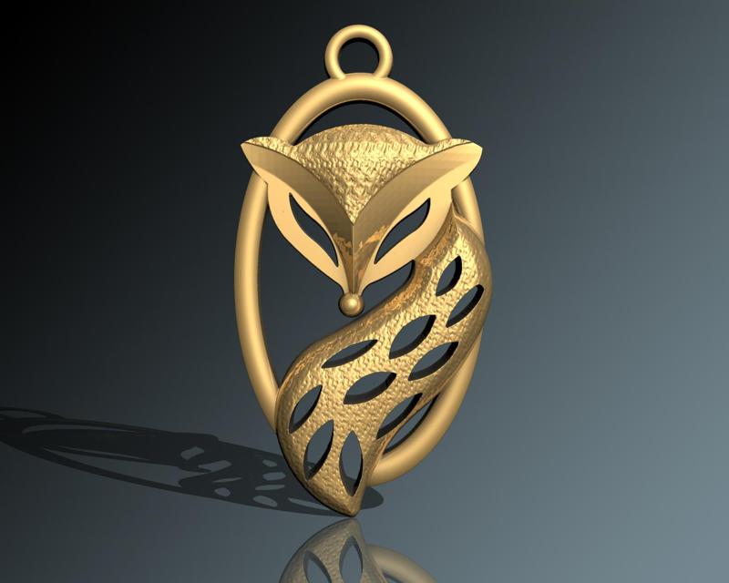 Fox pendant