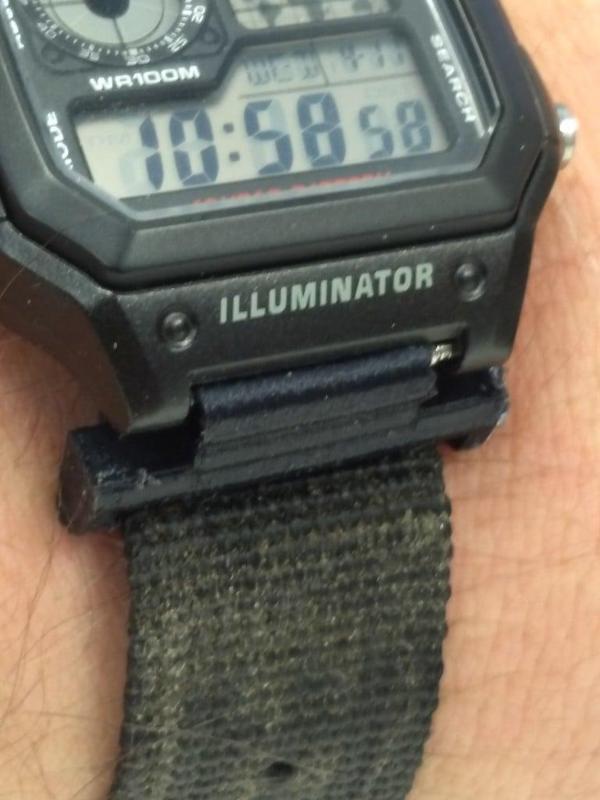 Casio AE1300WH Nato Adapter