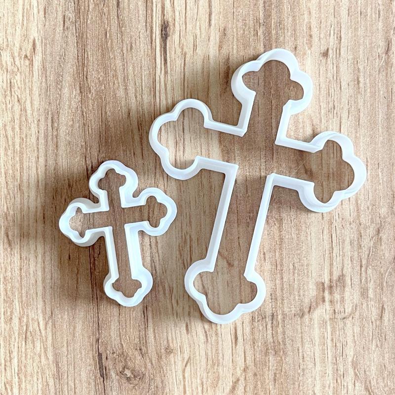 Cross Cookie Cutter, 5 sizes, Christian Cross, Baptism, Cross Shape, First communion, Communion, Christian symbol, Cross, Communio, Wedding, Baking