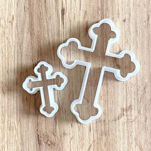 Cross Cookie Cutter, 5 sizes, Christian Cross, Baptism, Cross Shape, First communion, Communion, Christian symbol, Cross, Communio, Wedding, Baking