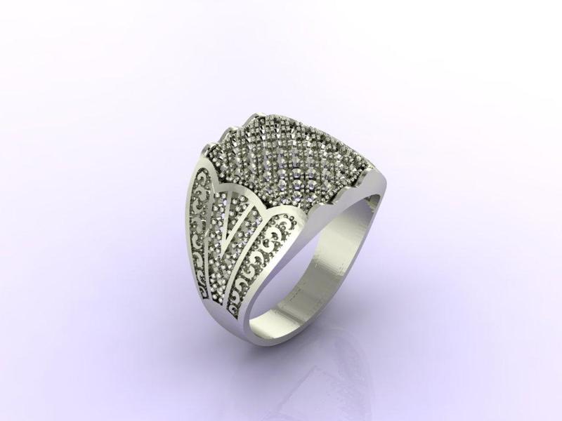 Gents Ring - Mens Ring STL READY FILES  Jewelry Rings For Men