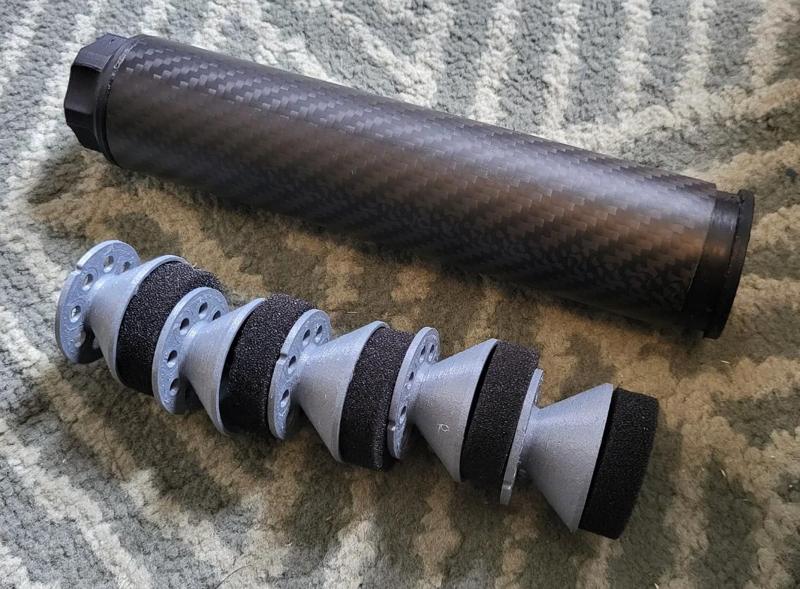 Airsoft Silencer Baffles
