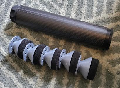 Airsoft Silencer Baffles